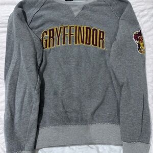 Harry Potter Gryffindor Sweatshirt Universal Studios Wizarding World Gray XL